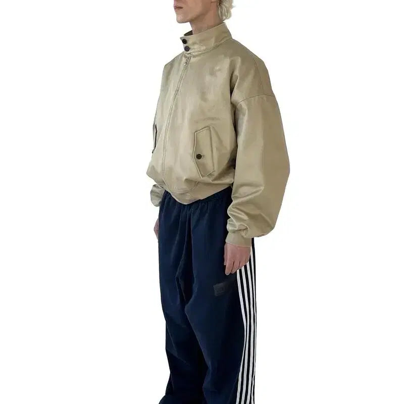 [BUNJANG] Pioneers Harrington Jacket Beige / (M) PIONEERS 파이오니어스 해링턴 자켓 베이지