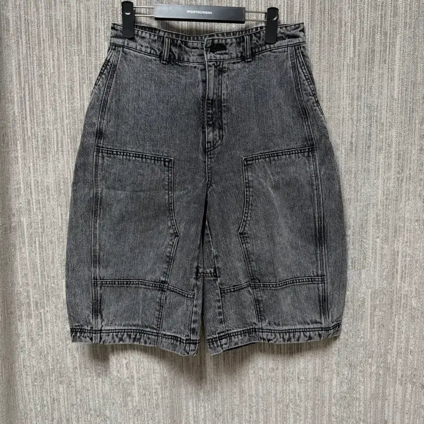 [BUNJANG] Juun.J Micro Rip Denim Carpenter Shorts / (26ss새상품급) 준지 마이크로 립 데님 카펜터 쇼츠