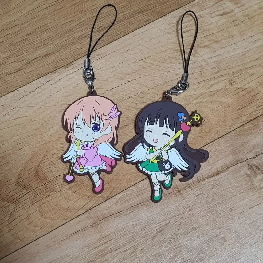[BUNJANG] Is the Order a Rabbit? Cocoa & Chiya Rubber Strap / 주문은 토끼입니까? 코코아 & 치야 러버 스트랩 판매합니다