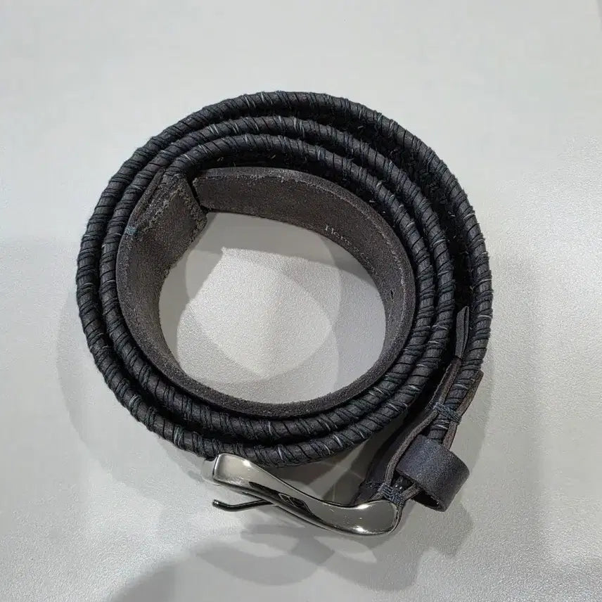 [BUNJANG] Henry Cotton Elastic Belt Grey / 헨리코튼 엘라스틱 벨트 그레이