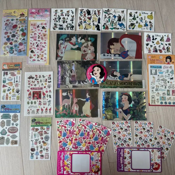 [BUNJANG] Disney Snow White Sticker Set / 디즈니 백설공주 스티커 세트,