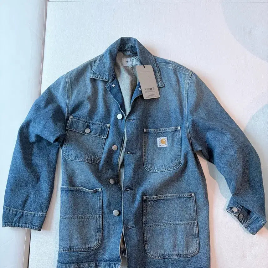 [BUNJANG] Carhartt WIP Denim Chore Jacket / (M) 칼하트윕 데님 초어자켓