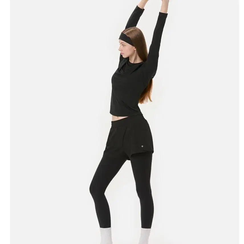 [BUNJANG] Mulawear 2-in-1 Leggings Pants / 뮬라웨어 투인원 팬츠 레깅스 (새상품)