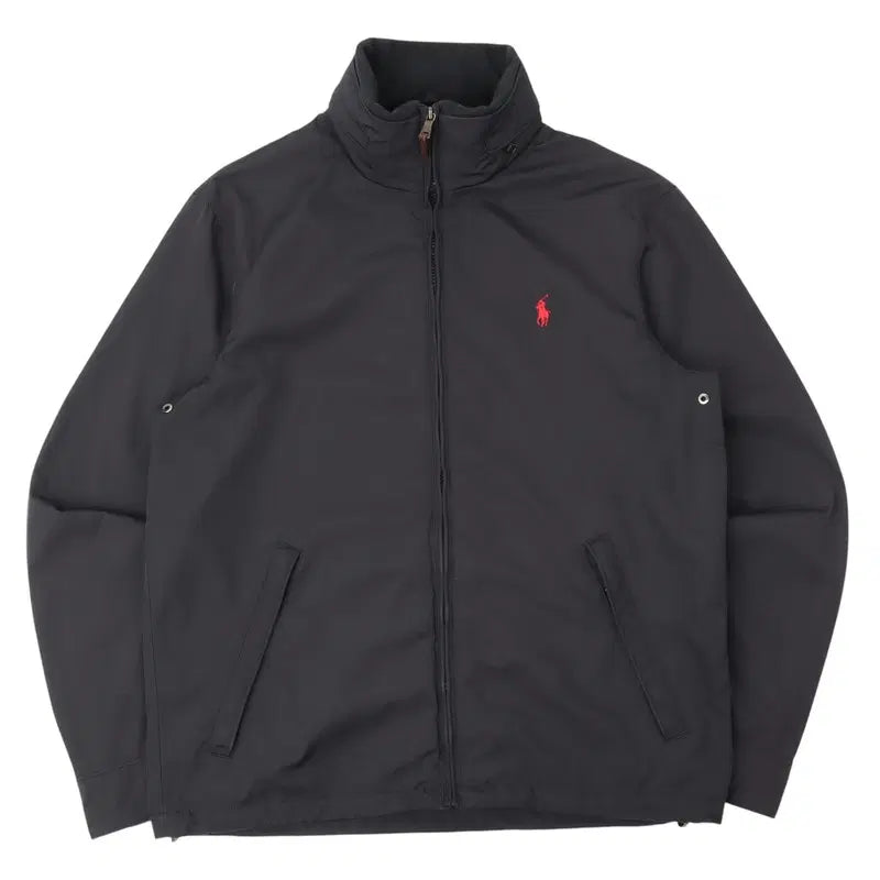[BUNJANG] Polo Ralph Lauren Black Basic Ferry Jacket / 폴로 랄프로렌 블랙 베이직 페리 자켓 7348