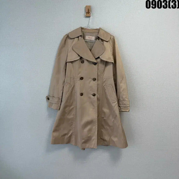 [BUNJANG] SOUP Beige Trench Coat (Size 95) / SOUP 여성 트렌치 코트 베이지 95