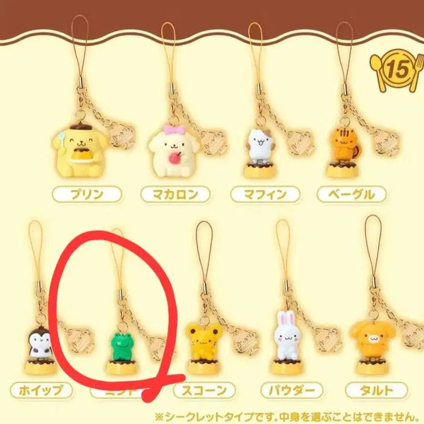 [BUNJANG] Sanrio Pompompurin 30th Anniversary Strap Figure / 산리오 폼폼푸린 30주년  스트랩 피규어 새상품