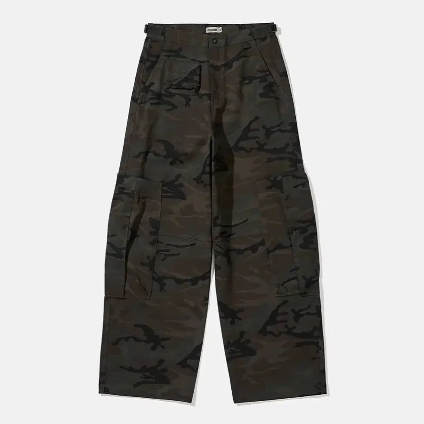 [BUNJANG] Character Lumping Cargo Pants Camo / 1) 카락터 Lumping cargo pants / Camo 럼핑 카고 팬츠 카모