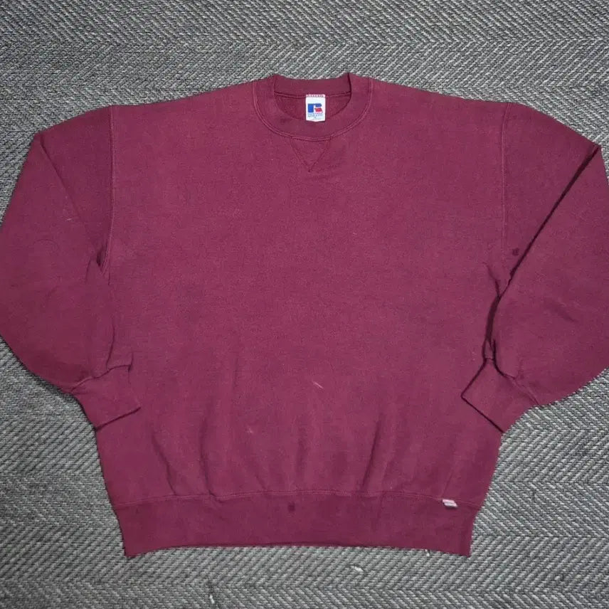 [BUNJANG] 90s Russell Athletic Sweatshirt Wine XL / [XL]90s USA 러셀 스웻 와인 -B225