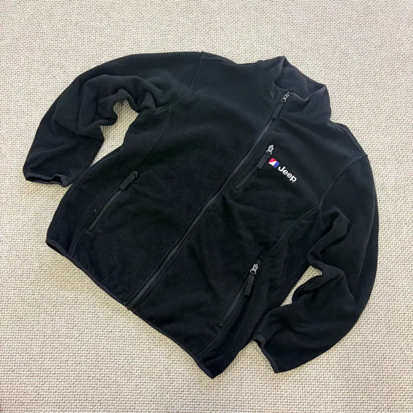 [BUNJANG] Jeep Fleece Zip-Up Jacket / S(90) 지프 후리스 집업 자켓 0903D1