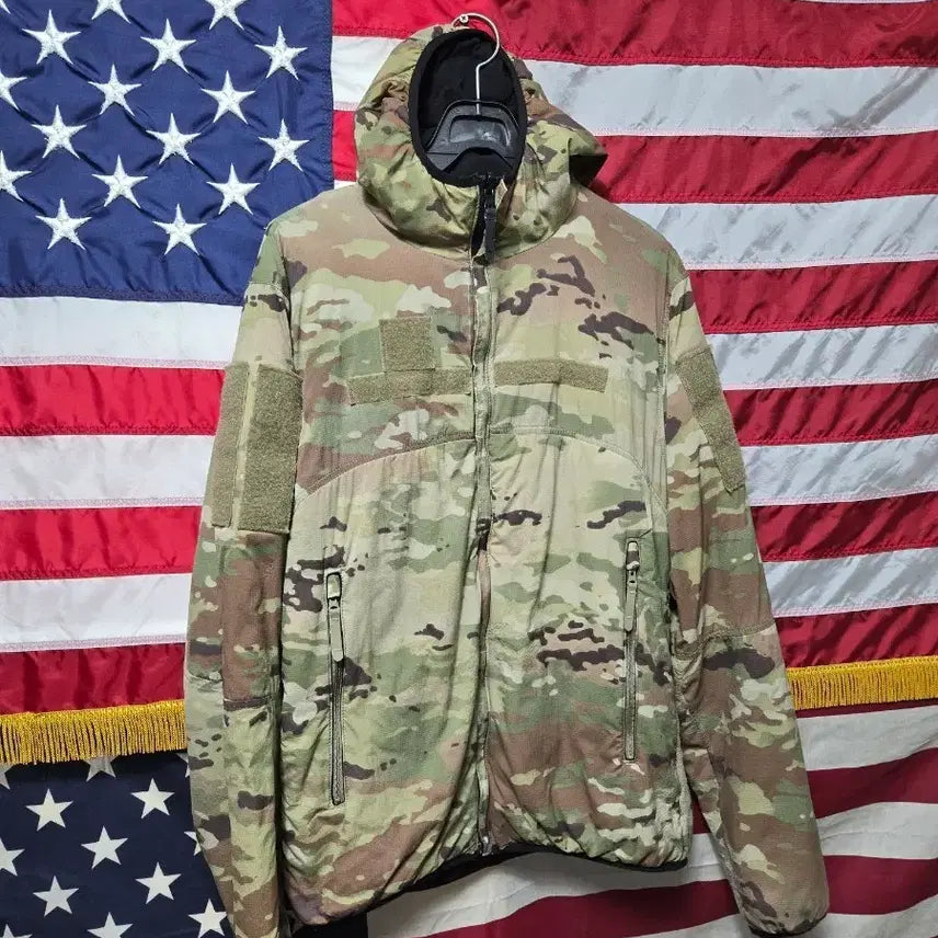 [BUNJANG] US Military Issue MASSIF Stratlo Loft Jacket M Multicam / 미군지급마시프 스트라토 로우로프트 재킷m