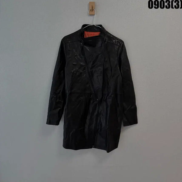 [BUNJANG] Gigliotti Black Genuine Leather Jacket / GIGLIOTTI 블랙 양가죽자켓 66