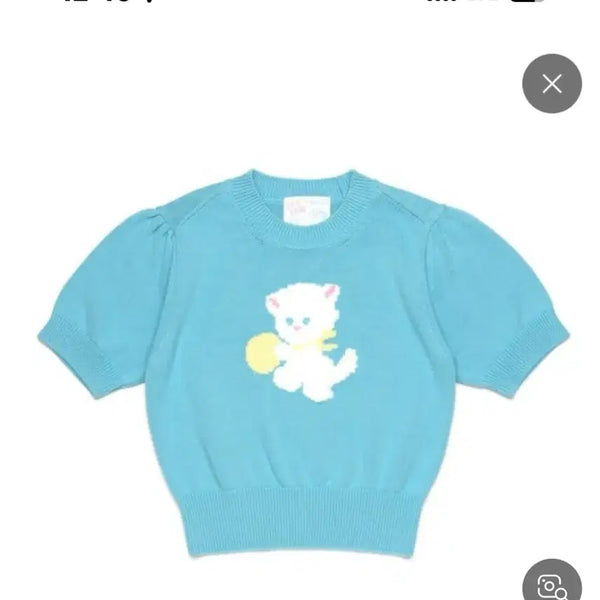 [BUNJANG] Jolly Raid Cat Knit Sweater / 졸리레이드 고양이니트