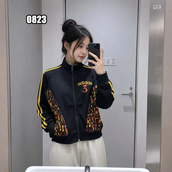 [BUNJANG] Adidas Y2K Pixel Pattern Track Top Jacket / S 아디다스 올드스쿨 Y2K 픽셀 패턴 트랙탑 져지