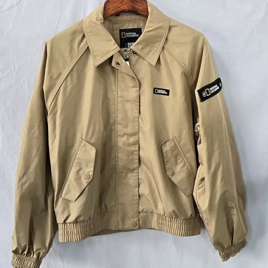 [BUNJANG] National Geographic Women's Timber Jacket Beige / 내셔널지오그래픽 여성 팀버 자켓 85/베이지