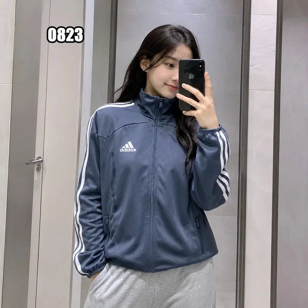[BUNJANG] Adidas Three-Stripes Track Top Full-Zip Jersey Jacket (New) / M 아디다스 삼선 트랙탑 집업 져지 자켓(새상품)