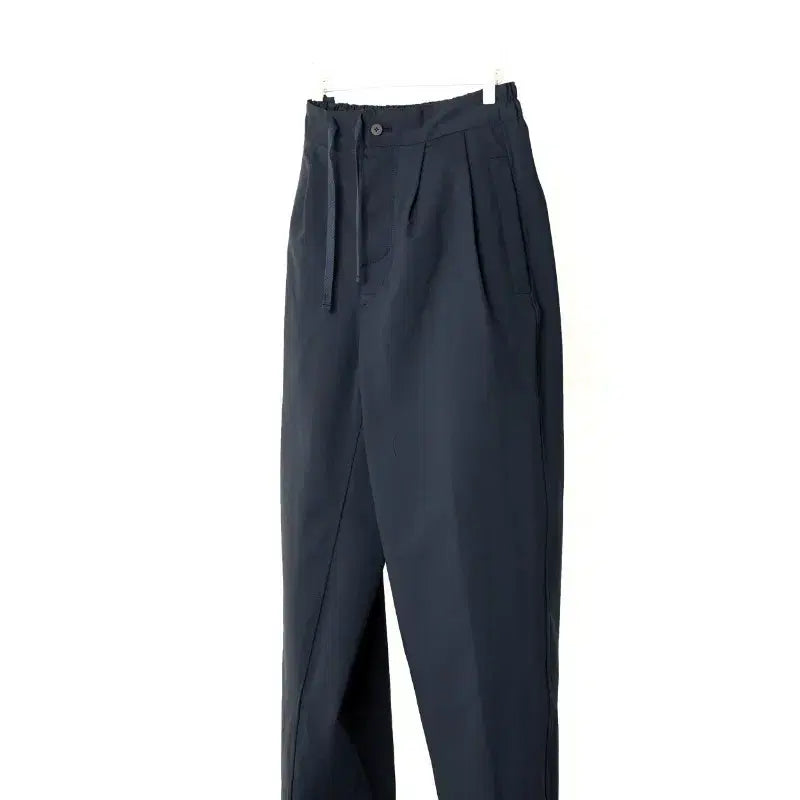 [BUNJANG] Document Knit Tuck Trousers / 도큐먼트 니트 턱 트라우저