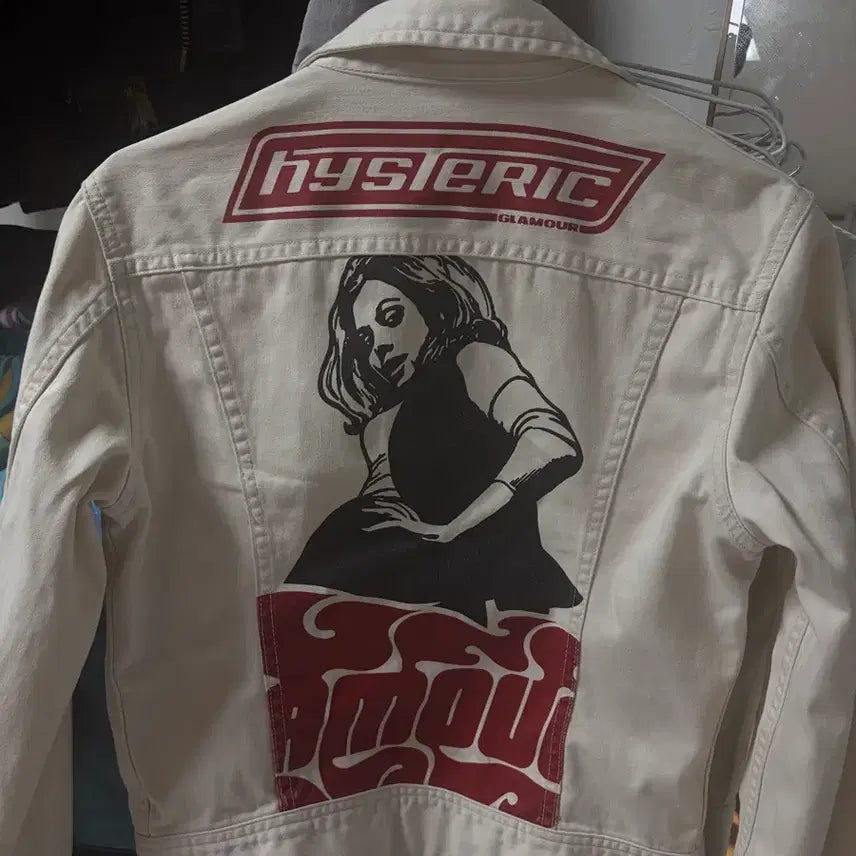 [BUNJANG] Hysteric Glamour Denim Jacket / 히스테릭 글래머 데님 자켓