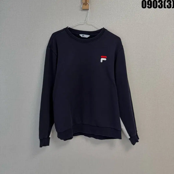 [BUNJANG] Fila Golf Sweatshirt Navy Size 105 / 휠라 골프 맨투맨 네이비 105