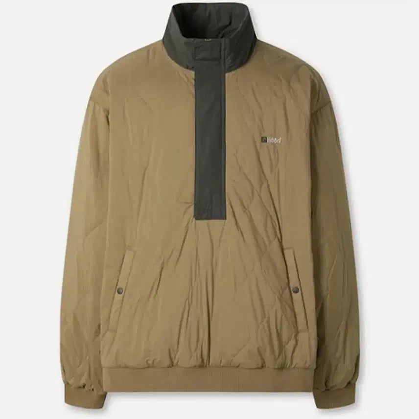 [BUNJANG] HEAD Anorak Padded Shirt L - Beige / 헤드 아노락패딩셔츠L새상품