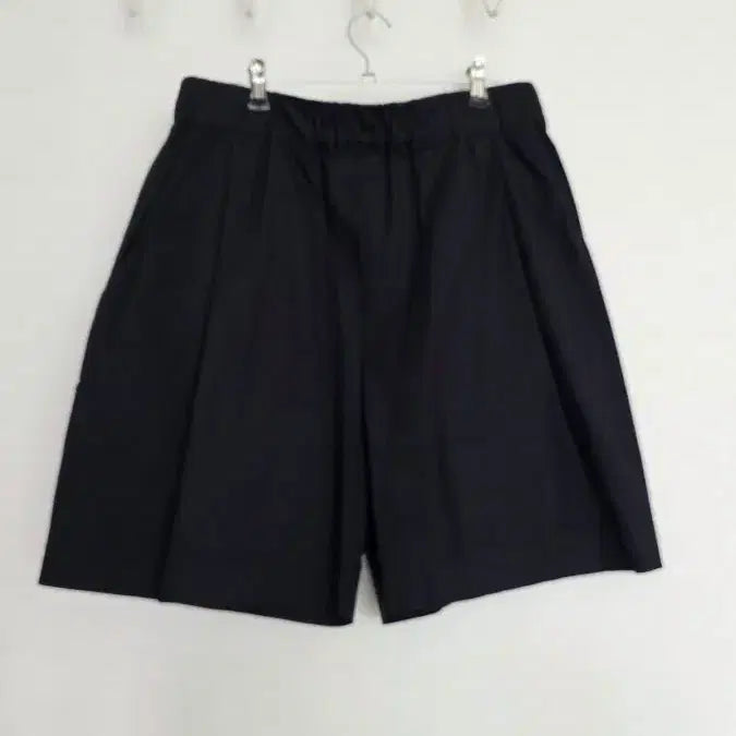 [BUNJANG] LANEUS Black Linen Shorts / 48 / LANEUS 블랙 린넨 반바지