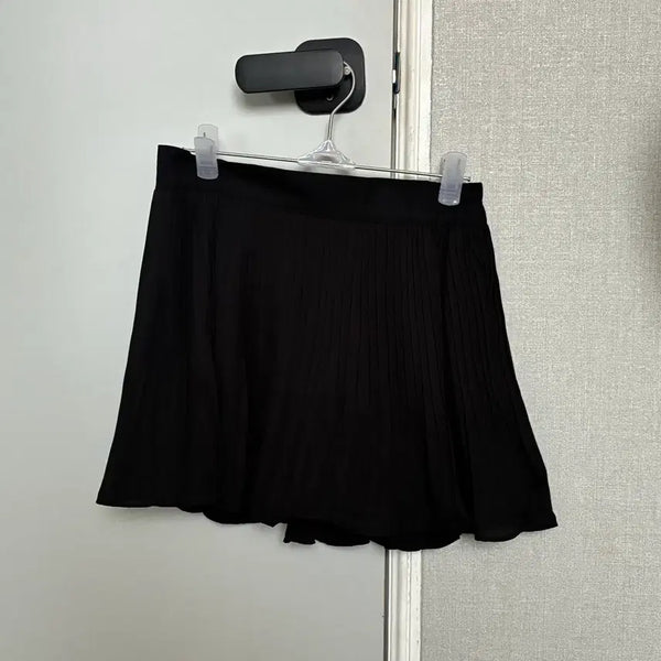 [BUNJANG] Black Tiered Mini Skirt Shorts / [새상품] 치마바지 캉캉스커트