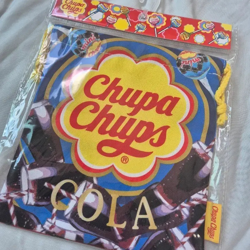 [BUNJANG] Chupa Chups Drawstring Pouch / 츄파춥스 복조리 파우치