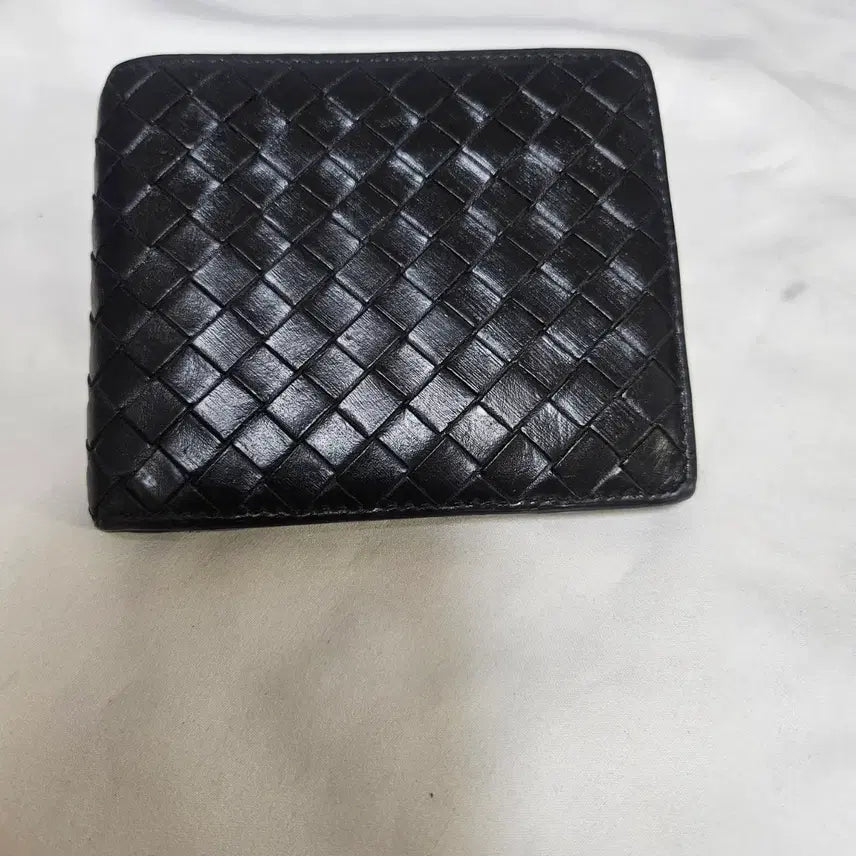 [BUNJANG] Bottega Veneta Leather Bifold Wallet / 보테가베네타 반지갑 정품입니다
