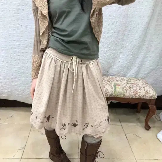 [BUNJANG] Alice Lace Midi Skirt / 앨리스 레이스 미디스커트