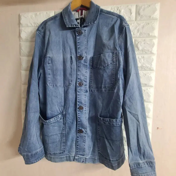 [BUNJANG] Henry Cotton's Denim Work Jacket / 헨리코튼 데님 워크자켓(100)