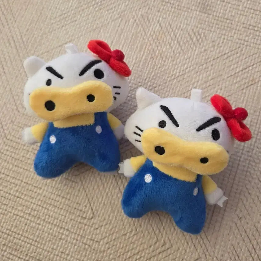 [BUNJANG] Buri Buri Kitty Plush Keychain - New / 부리부리 키티 인형키링 새상품