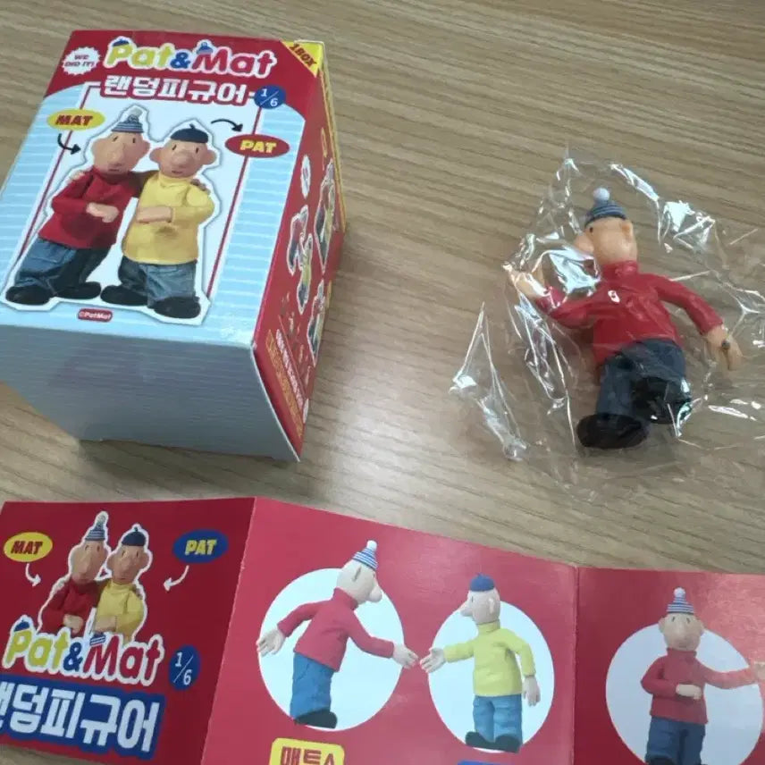 [BUNJANG] Pat&Mat "Matt A" Figure (1/6 Scale) / Pat&Mat 랜덤 피규어 1/6 매트A