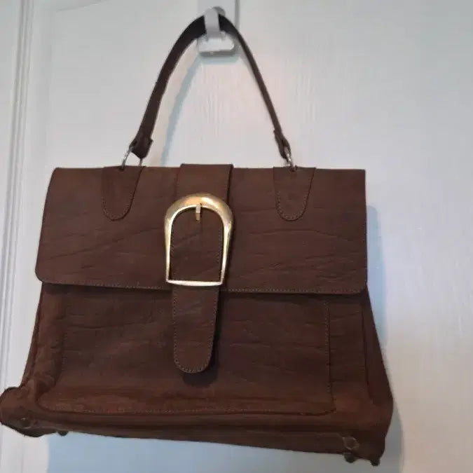 [BUNJANG] French Elephant Leather Tote Bag / 프랑스 코끼리가죽 가방