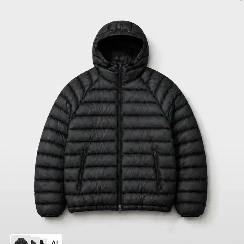 [BUNJANG] Black Moment Eclipse Light Padding Hooded Jumper 2WAY L / (1회착용) 블랙모먼트 이클립스 라이트 패딩 후드 점퍼 2WAY L