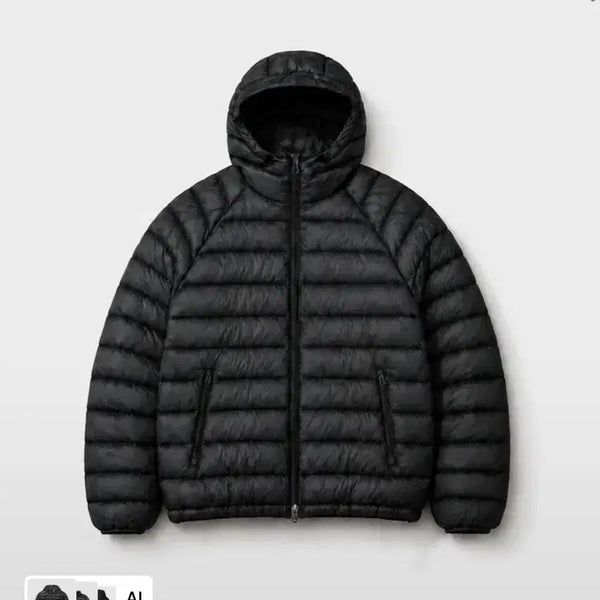 [BUNJANG] Black Moment Eclipse Light Padding Hooded Jumper 2WAY L / (1회착용) 블랙모먼트 이클립스 라이트 패딩 후드 점퍼 2WAY L