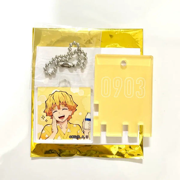 [BUNJANG] Demon Slayer Zenitsu Gokurakutou Keyring / 귀멸의칼날 젠이츠 극락탕 키링