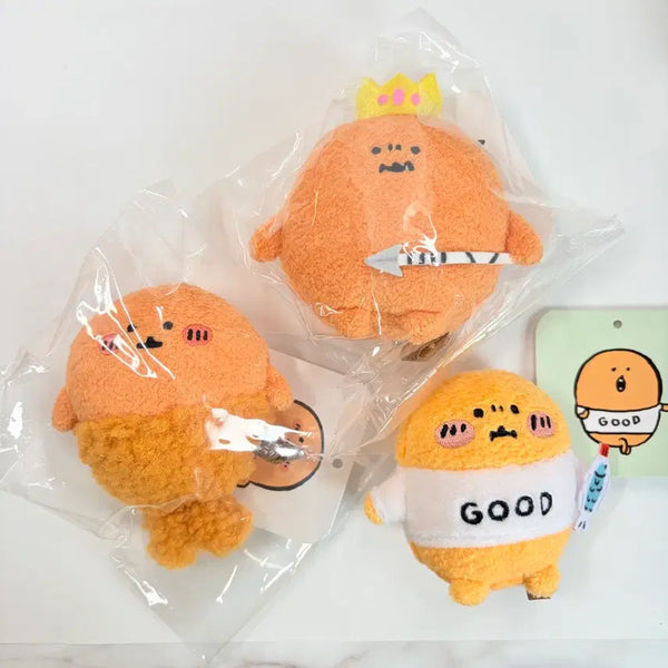 [BUNJANG] Nongdamgom Doderingo Goroke Mini Mascot Set (3 Types) / 농담곰 두더지고로케 미니미니 마스코트 3종
