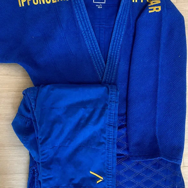 [BUNJANG] IPONGEAR Professional Judo Uniform 170 Blue / 급처 170이폰기어 레전드2 유도복