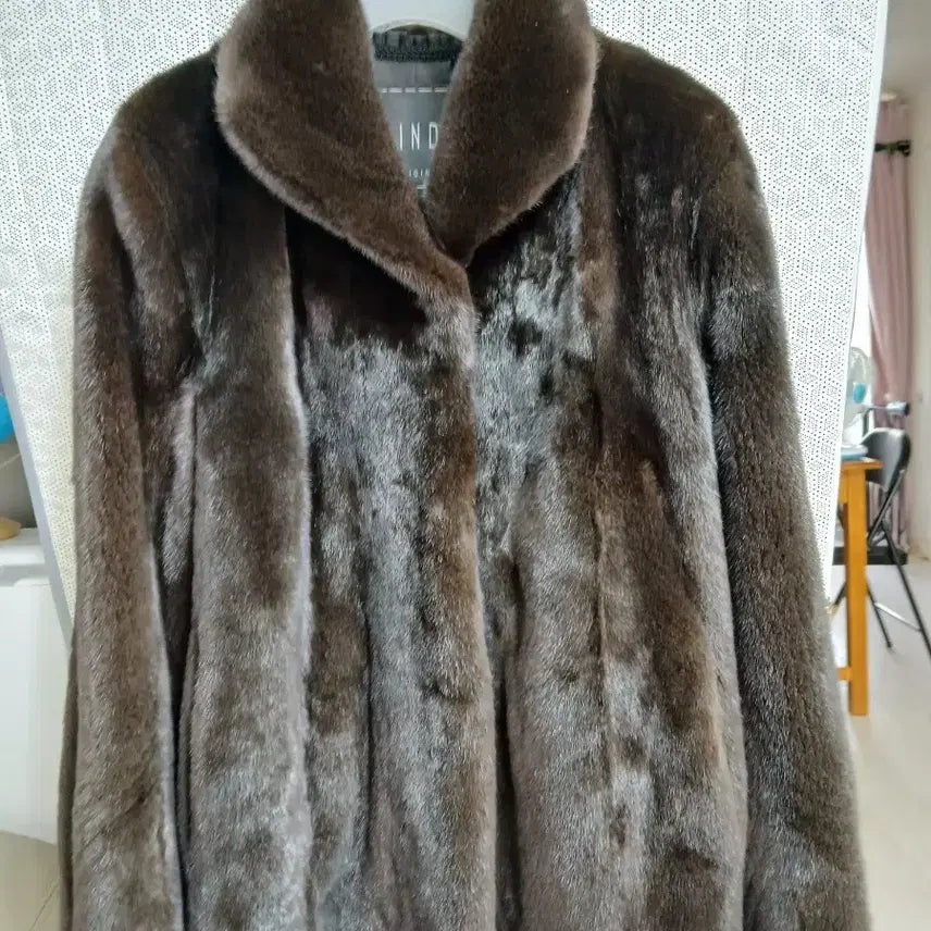 [BUNJANG] Jindo Fur Blackgama Mink Coat / 진도모피 밍크코트 블랙 그라마