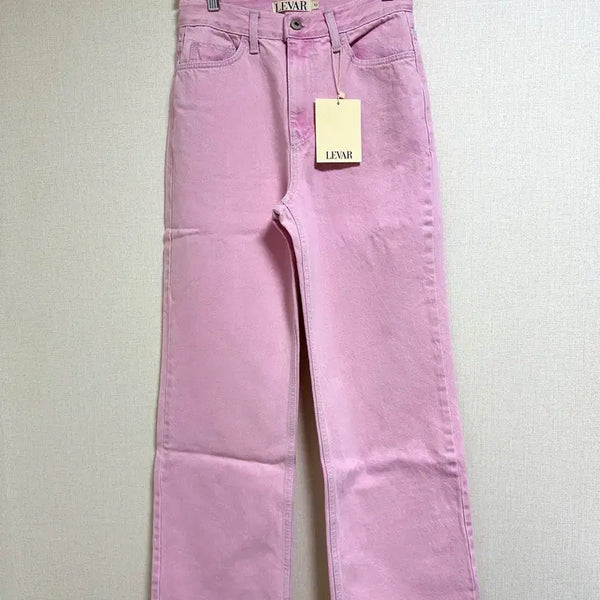 [BUNJANG] LEBA Washed Denim Jeans Pink / 르바 워싱진