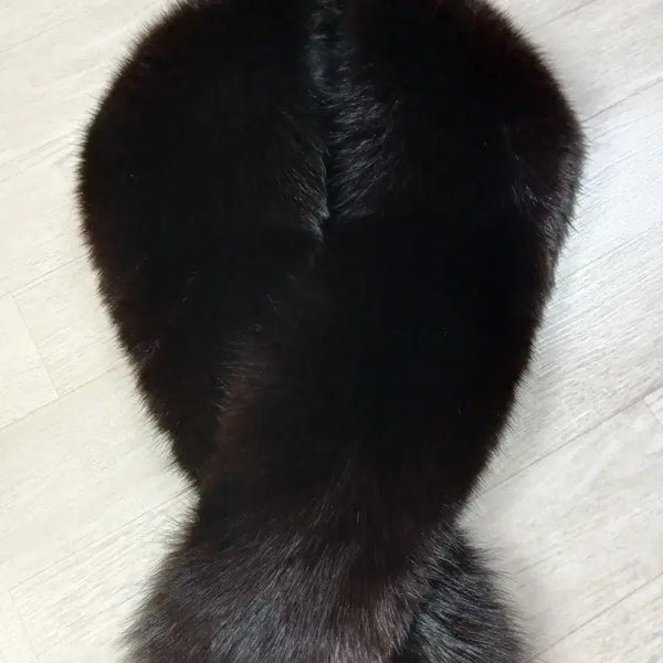 [BUNJANG] Saga Fox Fur Collar / 사가 폭스 퍼 카라