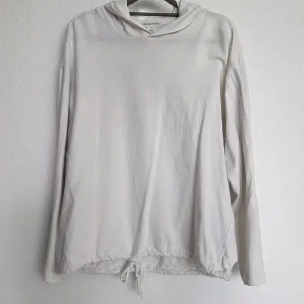 [BUNJANG] Thomas More White Oversized Hoodie / xs) 토마스모어 화이트 오버핏후드티