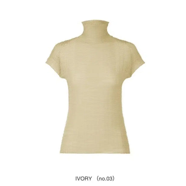 [BUNJANG] Issey Miyake Pleats Please Short Sleeve Top / 이세이미야케 울리 플리츠 반팔탑 ~