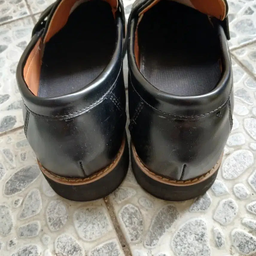[BUNJANG] Black Leather Loafers / 가죽 로퍼 블랙