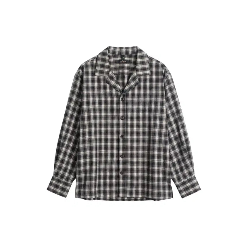 [BUNJANG] Women's Bottle Check Pattern Shirt / 여성F/ BOTTLE 체크패턴 셔츠 남방 38-37