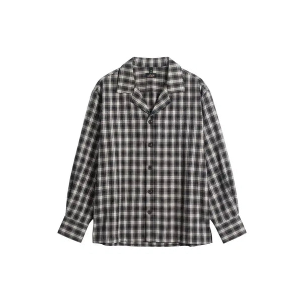 [BUNJANG] Women's Bottle Check Pattern Shirt / 여성F/ BOTTLE 체크패턴 셔츠 남방 38-37