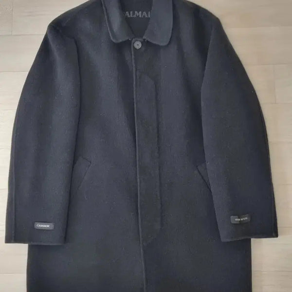 [BUNJANG] Balmain Cashmere Blend Wool Single Coat / 발망(BALMAIN) 캐시미어 혼방 울 싱글 코트