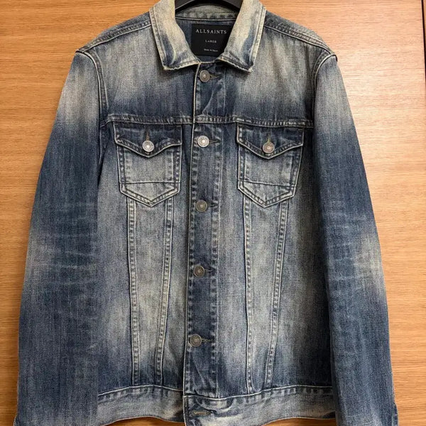 [BUNJANG] AllSaints Morgan Denim Jacket L / 올세인츠 morgan 데님 자켓 L