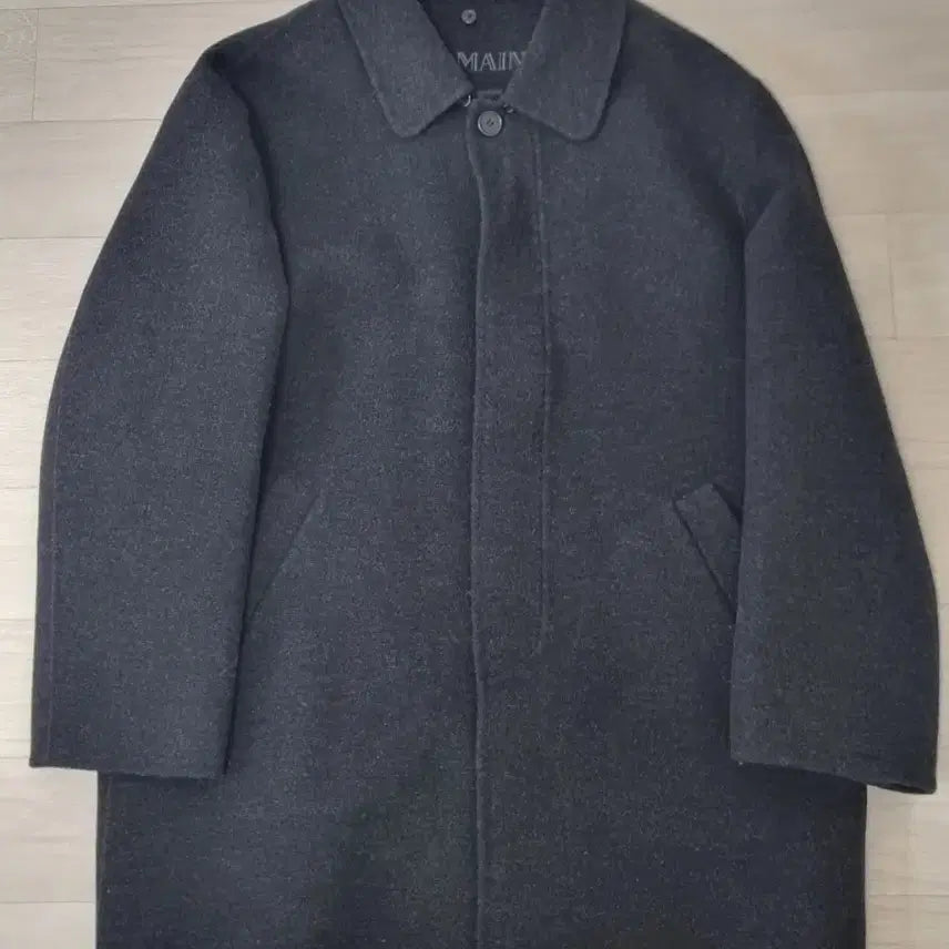 [BUNJANG] Balmain Wool Nylon Blend Single Coat / 발망(BALMAIN) 울 나일론 혼방 싱글 코트