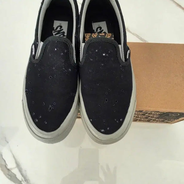 [BUNJANG] Vans Slip-On Reissue '98 (Black) - 235mm / 반스 슬립온 리이슈 98(블랙) 235(VN000CWA4SR)