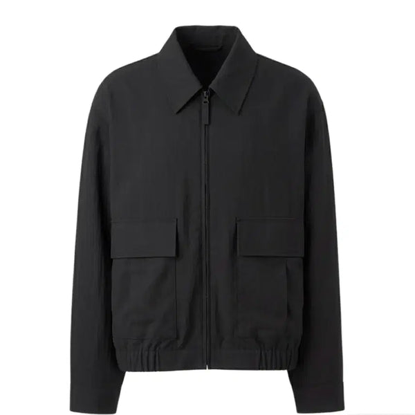 [BUNJANG] Uniqlo U Short Blouson Black L / (새상품)유니클로u 쇼트 블루종 블랙 L